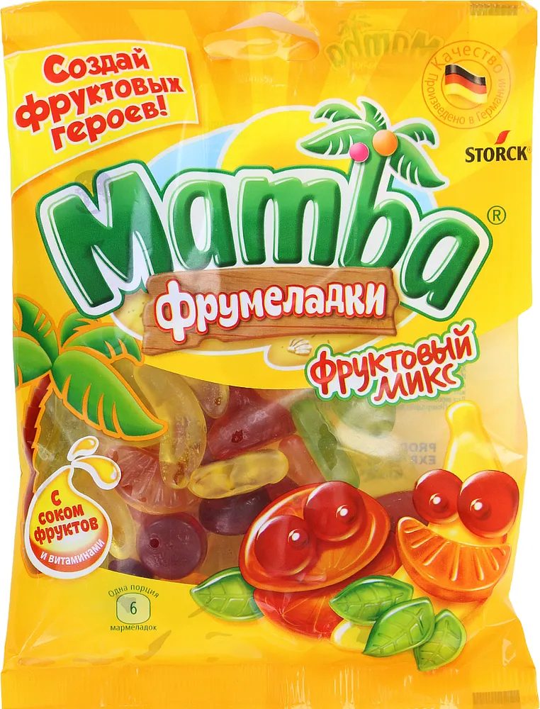 Դոնդողե կոնֆետներ «Mamba» 140գ
