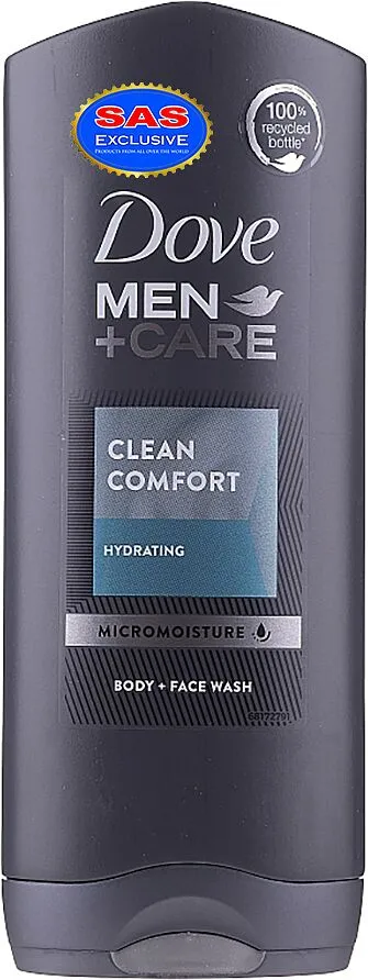 Լոգանքի գել «Dove Clean Comfort» 250մլ