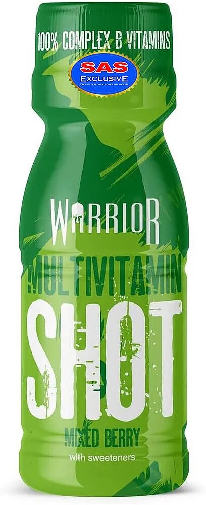 Ոչ ալկոհոլային ըմպելիք հատապտղային «Warrior» 60մլ