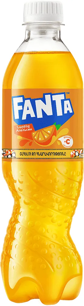 Զովացուցիչ գազավորված ըմպելիք նարնջի «Fanta Orange» 0.5լ 