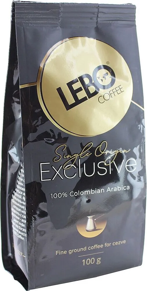 Սուրճ աղացած «Lebo Exclusive» 100գ