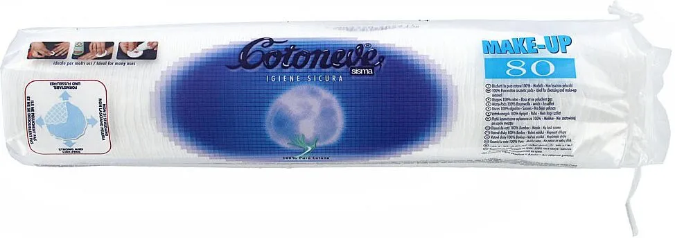 Բարձիկներ բամբակյա «Cotoneve Sisma» 80 հատ