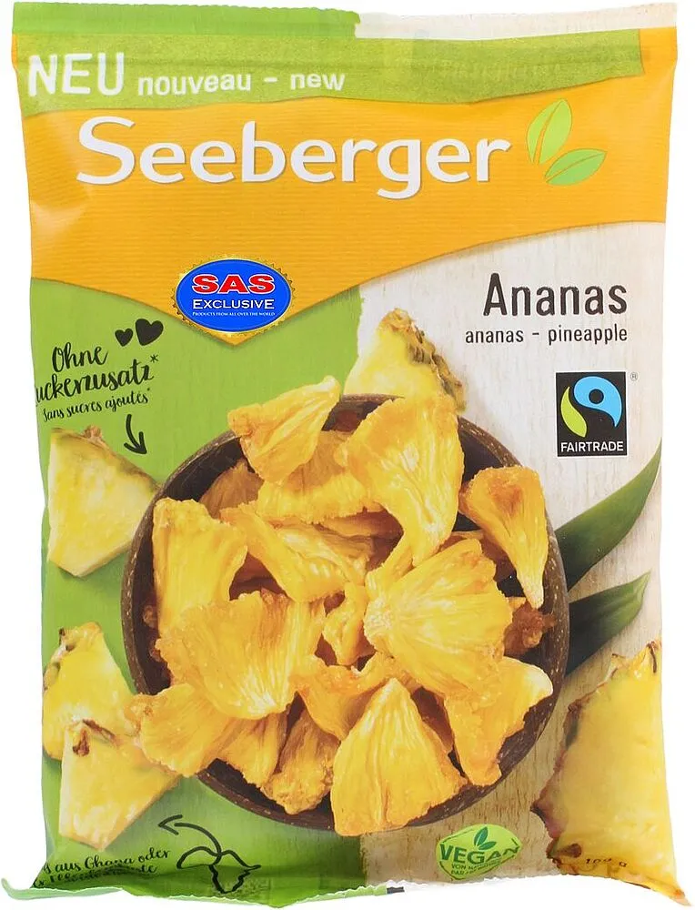 Չիր արքայախնձորի «Seeberger» 100գ