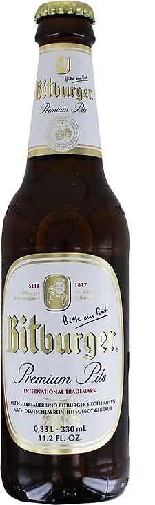 Գարեջուր «Bitburger Premium» 0.33լ
