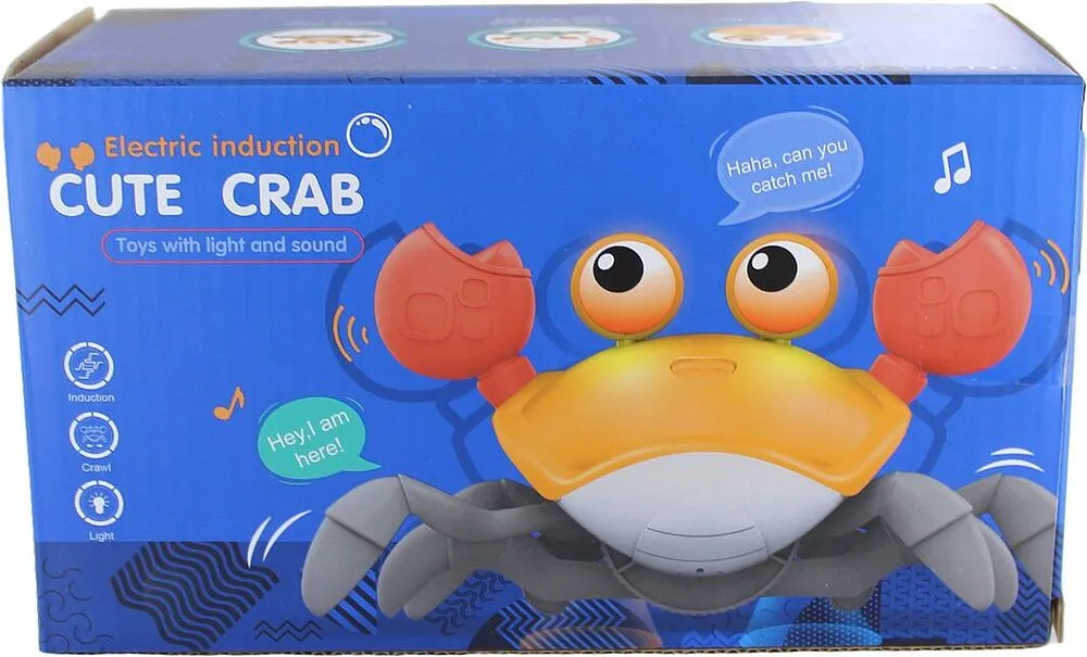 Փափուկ խաղալիք երաժշտական «Cute Crab»