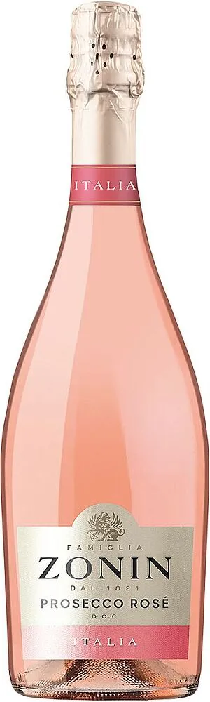 Փրփրուն գինի «Zonin Rose Brut» 0.75լ