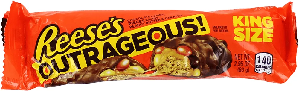 Շոկոլադե բատոն «Reese's Outrageous» 83գ