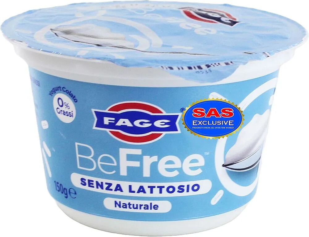 Յոգուրտ դասական «Fage BeFree» 150գ, յուղայնությունը՝ 0%