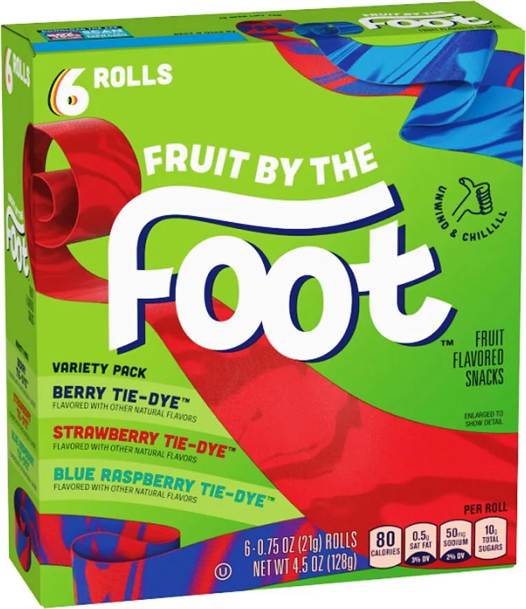 Դոնդողե կոնֆետներ «Fruit by the Foots» 128գ