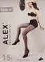 Զուգագուլպա մոկկա «Alex Basic 15 Den N2»