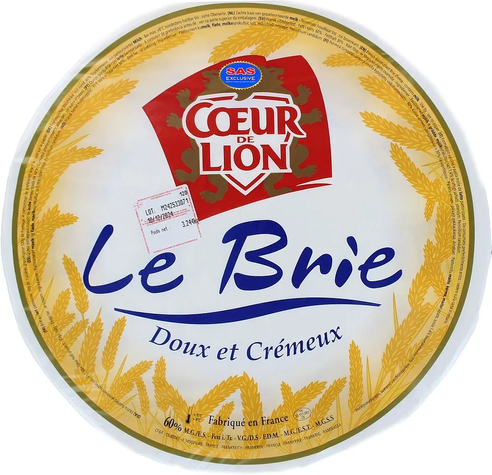 Պանիր բրի «Coeur de Lion»