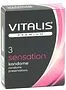 Պահպանակ «Vitalis Sensation» 3հատ