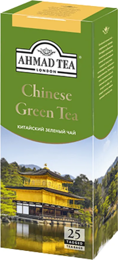 Թեյ կանաչ «Ahmad Tea» 25*2գ
