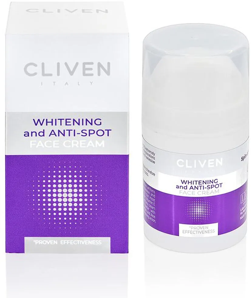 Դեմքի կրեմ «Cliven Whitening» 50մլ