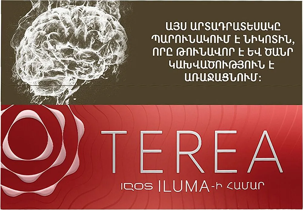 Տաքացվող ծխախոտի գլանակներ «TEREA SIENNA»