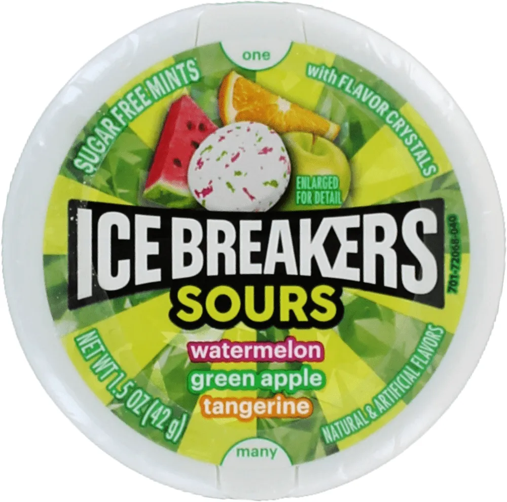 Սառնաշաքար մրգային «Ice Breakers Sours» 42գ