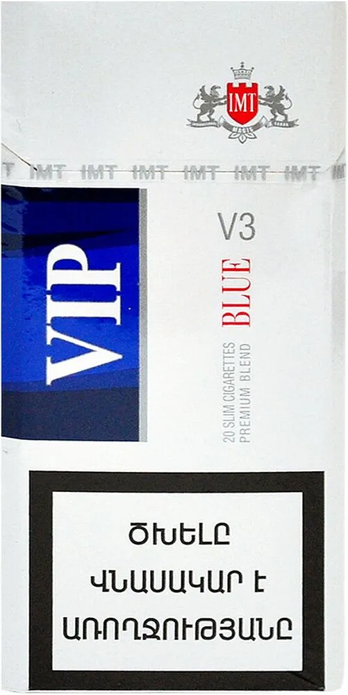 Ծխախոտ «Vip Blue V3 Slims»