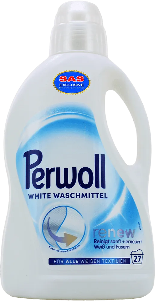 Լվացքի գել սպիտակ «Perwoll» 1.35լ
