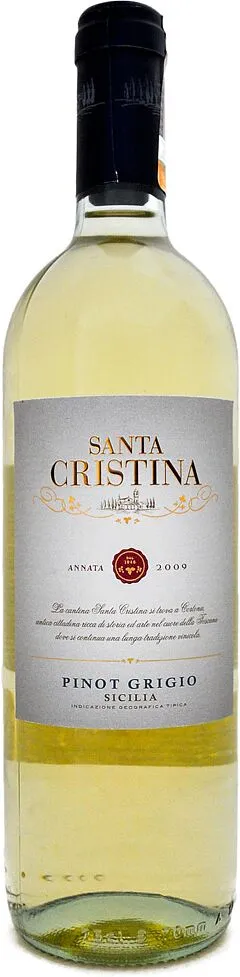 Գինի սպիտակ «Santa Cristina Pinot Grigio Sicilia» 0.75լ