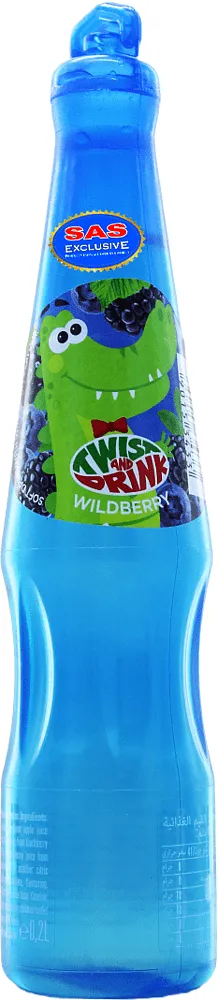 Ըմպելիք ոչ ալկոհոլային հատապտուղների «Twist and Drink » 0.2լ
