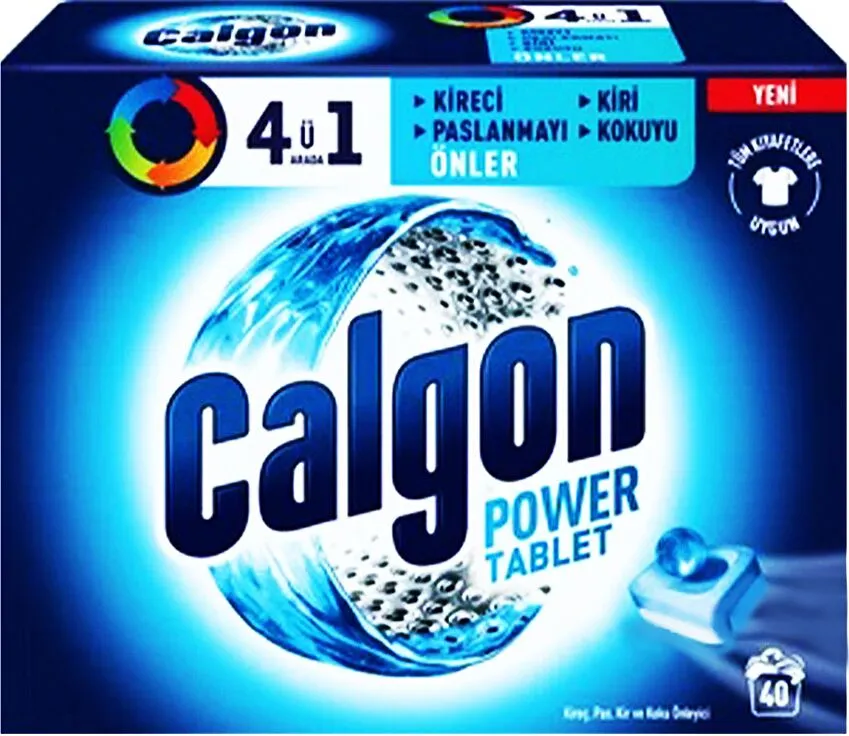 Լվացքի մեքենայի հաբեր «Calgon» 40հատ