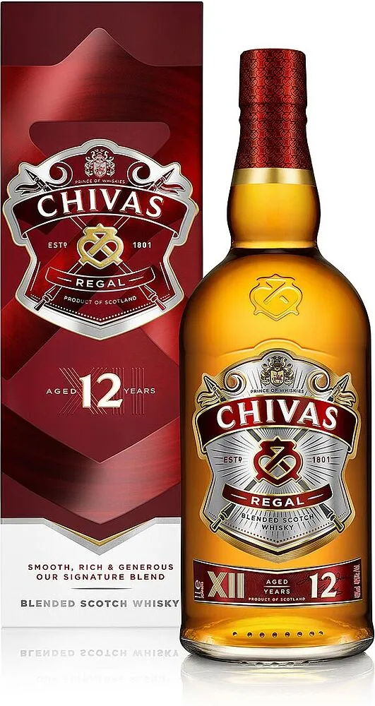 Վիսկի «Chivas Regal 12» 1լ