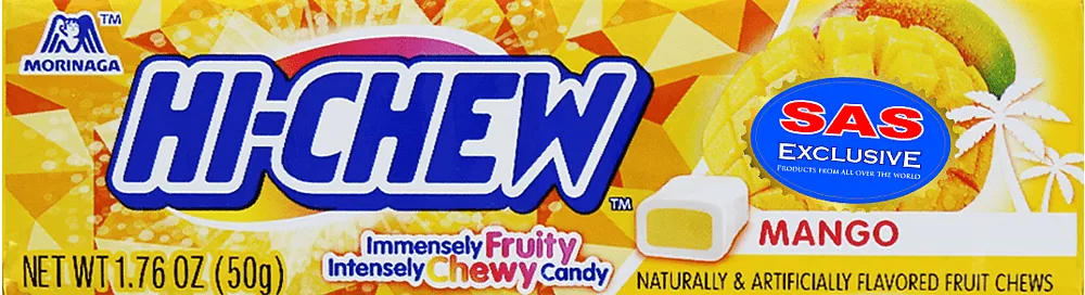 Մաստակ-կոնֆետ մանգոյի «Morinaga Hi Chew» 50գ