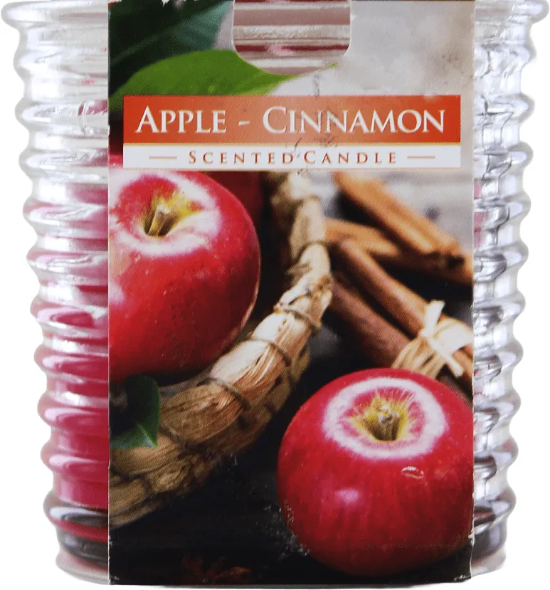 Մոմ անուշաբույր «Bispol Aplle Cinnamon» 

