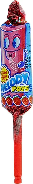 Սառնաշաքար ելակի «Chupa Chups Melody Pops» 15գ