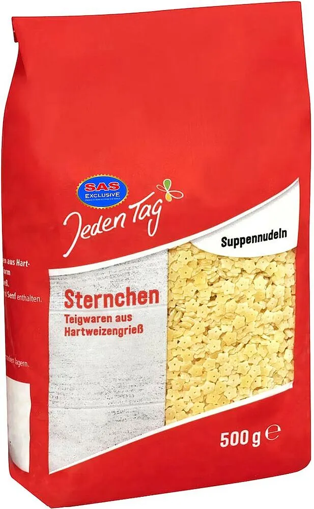 Մակարոն «Jeden Tag Sternchen» 500գ