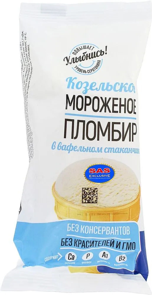 Պաղպաղակ վանիլային «Козельское» 80գ
