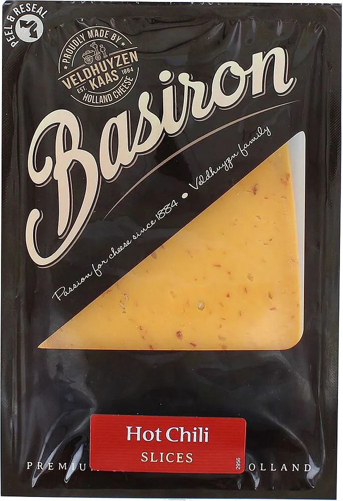 Պանիր գաուդա չիլի պղպեղով կտրատած «Veldhuyzen Kaas Basiron Chilli» 150գ