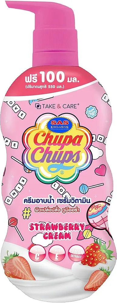 Լոգանքի կրեմ-գել «Chupa Chups» 550մլ
