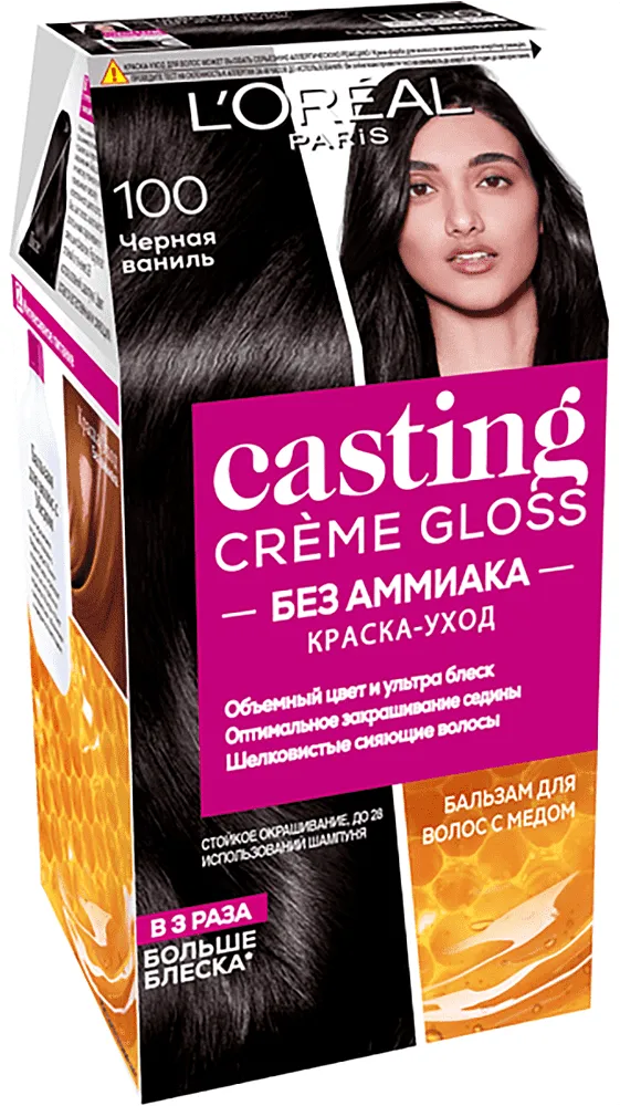 Մազի ներկ «L'Oreal Paris Casting Crème Gloss» №100