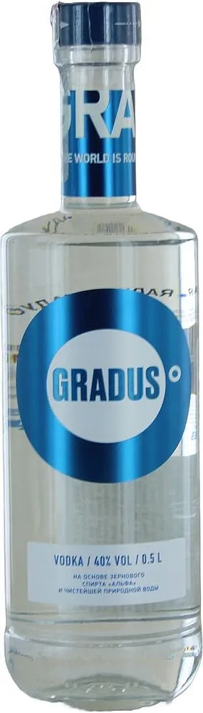 Օղի «Gradus» 0.5լ
