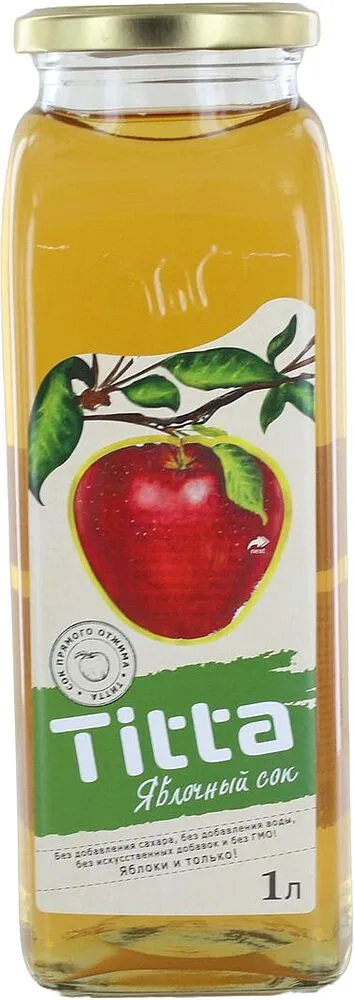 Հյութ խնձորի «Titta» 1լ
