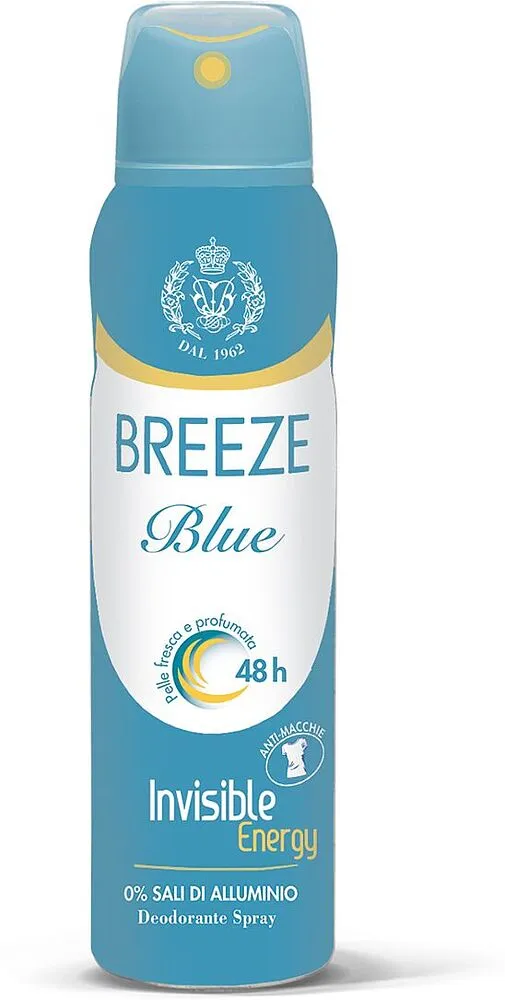 Դեզոդորանտ աէրոզոլային «Breeze Blue» 150մլ