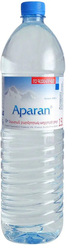 Աղբյուրի ջուր «Ապարան» 1.5լ