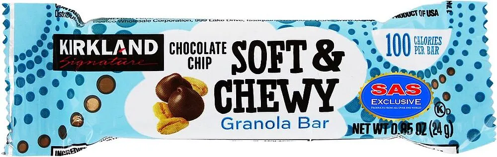 Գրանոլա բատոն «Kirkland Soft & Chewy» 24գ