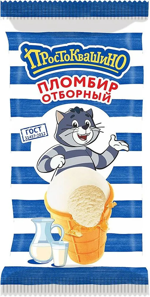 Պաղպաղակ վանիլային «Простоквашино» 90գ