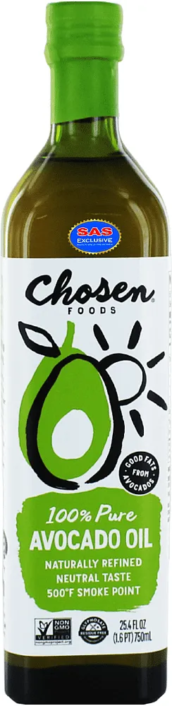 Ձեթ ավոկադոյի «Chosen Foods» 750մլ