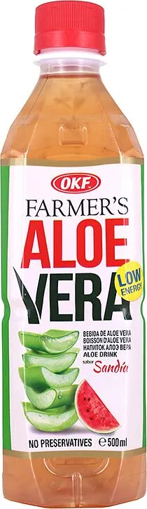 Ըմպելիք ալոե վերայով «OKF Farmer's Aloe Vera» 500մլ