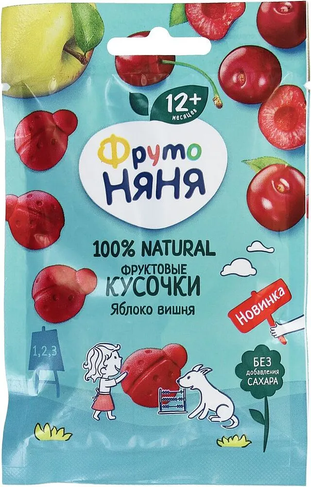 Մրգային կտորներ «Фруто Няня» 15գ