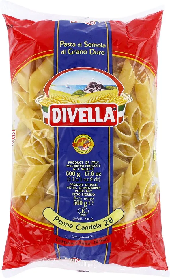 Մակարոն «Divella Penne № 28» 500գ