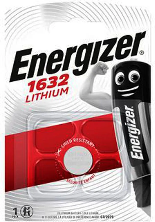 Լիթումային մարտկոց «Energizer CR1632 3V» 1 հատ