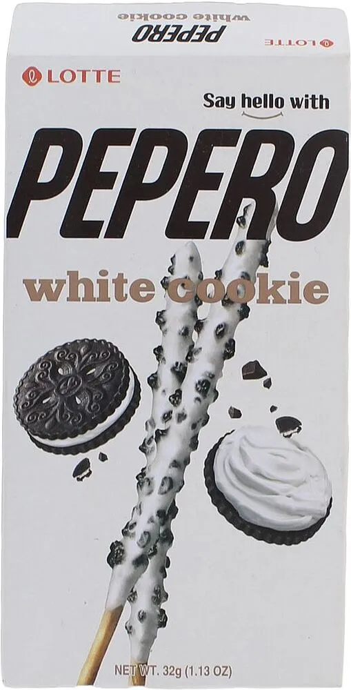 Ձողիկներ շոկոլադապատ «Lotte Pepero» 32գ