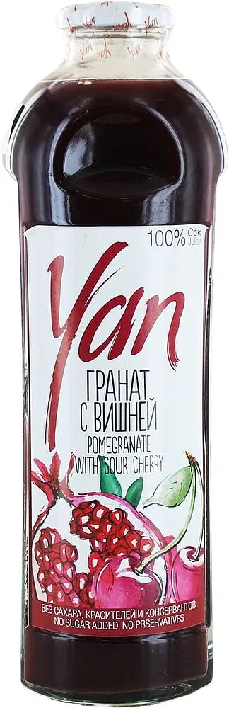 Հյութ նռան և բալի «Յան» 930մլ