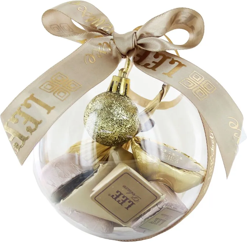 Շոկոլադե կոնֆետների հավաքածու «Lee Deluxe Cristmas Ball» 130գ