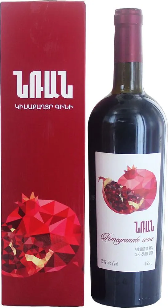 Գինի նռան «Նռան» 0.75լ
