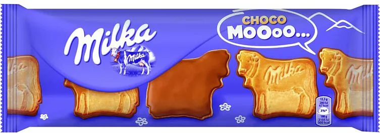 Թխվածքաբլիթ շոկոլադով «Milka ChocoMoo» 120գ